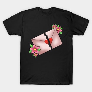 ripped love letter T-Shirt